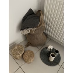 "Kartoffelsk" i Jute stor. Den prcis julemandens julesk. PERFEKT TIL JULETIDEN!