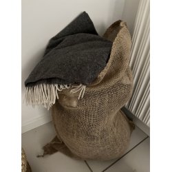 "Kartoffelsk" i Jute stor. Den prcis julemandens julesk. PERFEKT TIL JULETIDEN!