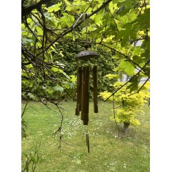 Hndlavet vindspil i bredygtigt bambustr - Speedtsberg