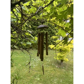 Hndlavet vindspil i bredygtigt bambustr - Speedtsberg