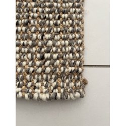 Jute tppe af jute og uld, et dekorativt og slidstrkt tppe - fs i flere strrelser.