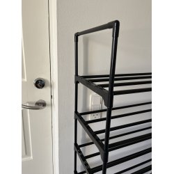 Skohylla - Svart - Vlj mellan 4 och 8 hyllor