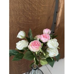 Rose i polyester 54 cm fra Dacore. Flere farver!!