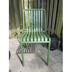 Stabelbar alu Harriet havestol uden armln - vlg farve!