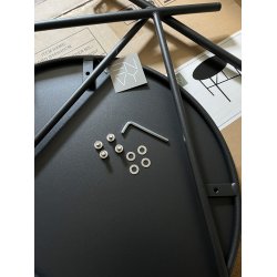 Pesetos bord i flere farver - STR. 50H40CM. HYGGELIGT TERASSE BORD!!!