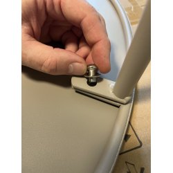 Pesetos bord med skve linjer fra schou - 70 x H35 cm. CHARMERENDE BORD PERFEKT TIL TERASSEN!!