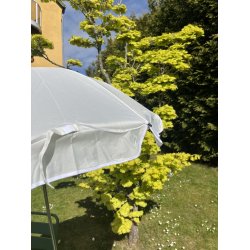 Bordsparasoll inkl. fste - : 110 cm. Vlj frg