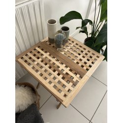 Picknickbord Teak - 50 x 50 cm