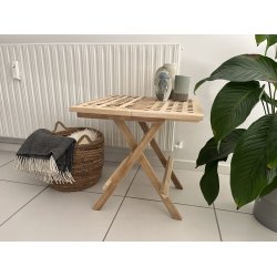 Picknickbord Teak - 50 x 50 cm