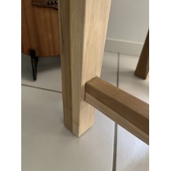 Teak Skammel 40 x 40 x 45 fra Dacore. SUPER LKKER KVALITETS TEAK FRA DACORE!!!