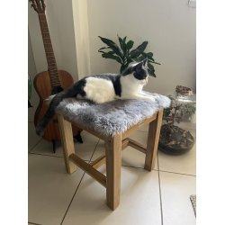 Teak Skammel 40 x 40 x 45 fra Dacore. SUPER LKKER KVALITETS TEAK FRA DACORE!!!