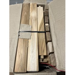 Teak Skammel 40 x 40 x 45 fra Dacore. SUPER LKKER KVALITETS TEAK FRA DACORE!!!