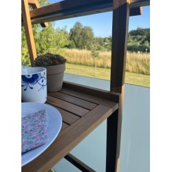 Tokyo altanbord  sammenklappeligt design i smukt akacietr