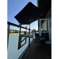 Tokyo altanbord  sammenklappeligt design i smukt akacietr