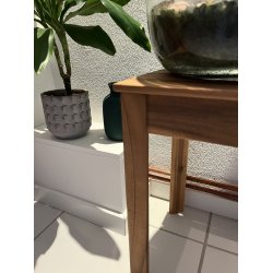 Stabelbar TOKYO skammel i akacie tr. Bruge det ude eller inde - VLG farve