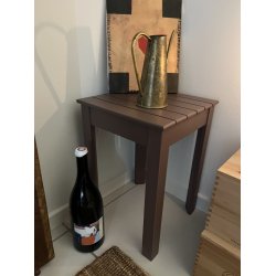 Stabelbar TOKYO skammel i akacie tr. Bruge det ude eller inde - VLG farve