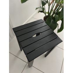 Stabelbar TOKYO skammel i akacie tr. Bruge det ude eller inde - VLG farve