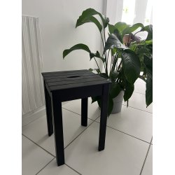 Stabelbar TOKYO skammel i akacie tr. Bruge det ude eller inde - VLG farve