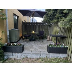 Partylights til parasol og andet. Skaber hygge om aftenen. Lavenergi LED kde - vlg farve p prene