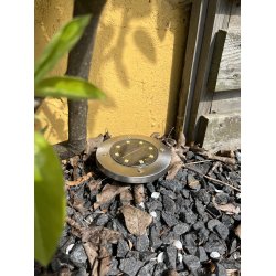 ARKOS Solcelle Jordspot  Stilren Havebelysning uden Strm