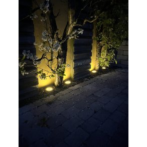 Solcelle Jordspot inkl. spyd  Stilren Havebelysning uden Strm. Model: ARKOS