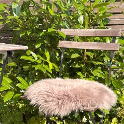 �gte lammeskind fra new Zealand - diameter: �34 cm. - v�lg farve: