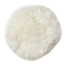 �gte lammeskind fra new Zealand - diameter: �34 cm. - v�lg farve:
