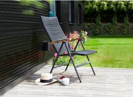 Kombination av teak/aluminium