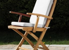 Sæde/ryg hynder til folde- og stabelstole