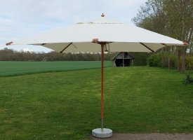 Trästång med olefinduk