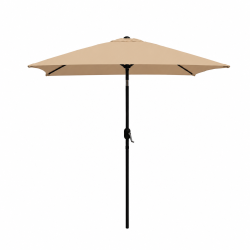 Altan parasol alu m. tilt 2x2 meter. v�gt kun 3 kg. Model Barcelona.