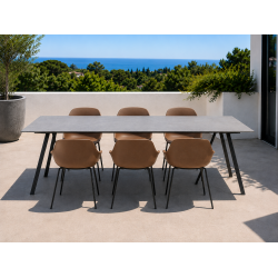 Hannah lux. s�t - B�redygtigt kaffeplast - 6 Personer - Indend�rs og udend�rs brug!