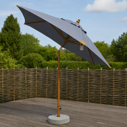Parasoll m / Tilt - �: 2,5 m. V�lj f�rg - Vattent�t + Dug har UV30+ solskydd. Modell: Geneve