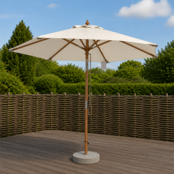 Parasoll m / Tilt - �: 2,5 m. V�lj f�rg - Vattent�t + Dug har UV30+ solskydd. Modell: Geneve