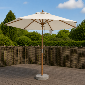 Parasoll m / Tilt - �: 2,5 m. V�lj f�rg - Vattent�t + Dug har UV30+ solskydd. Modell: Geneve