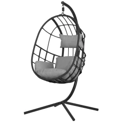 Komfortabel Terah hngestol med hynde - 190 cm - Vlg variant!