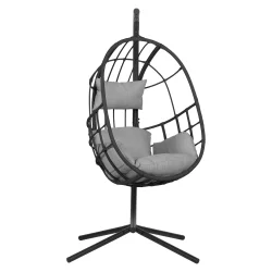 Komfortabel Terah hngestol med hynde - 190 cm - Vlg variant!