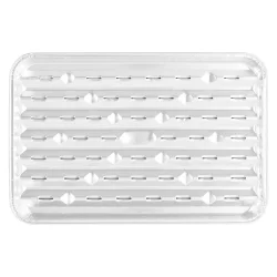 Alubakker med huller 34 � 23 cm � 5 stk. til grill &amp; ovn