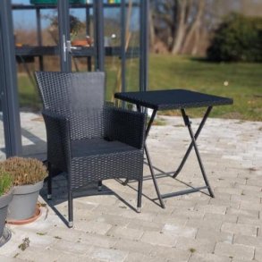 Asta Havestol. Stabelstol i UV-beskyttet polyrattan - vlg farve