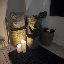 Kurve med hank. kb som st med 4 stk. eller enkeltvis - Ml: H51/39/33/19,5 - Natur