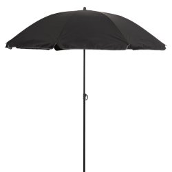 Praktisk strandparasol �180 cm � Parasol med solidt metalr�r - F�s i flere farver