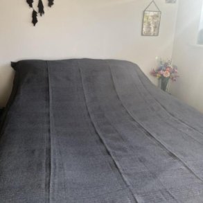 Lkkert sengetppe i bomuld fra Dacore.150X220 cm. FLERE FARVER!!