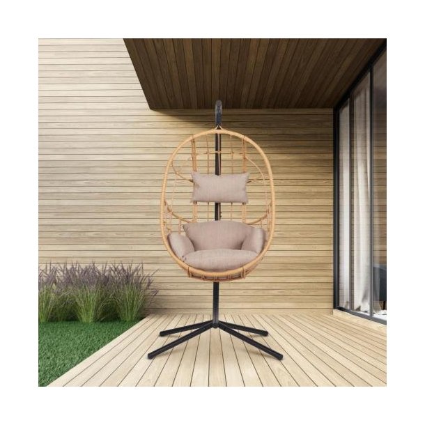 Komfortabel Terah hngestol med hynde - 190 cm - Vlg variant!