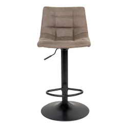 Komfortabel Middelfart barstol med h�jdejusterbart s�de og moderne design - V�lg farve p� stof og stel