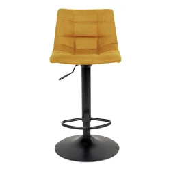 Komfortabel Middelfart barstol med h�jdejusterbart s�de og moderne design - V�lg farve p� stof og stel