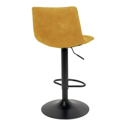 Komfortabel Middelfart barstol med h�jdejusterbart s�de og moderne design - V�lg farve p� stof og stel