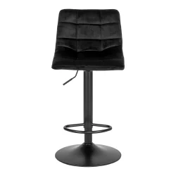 Komfortabel Middelfart barstol med h�jdejusterbart s�de og moderne design - V�lg farve p� stof og stel