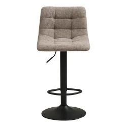 Komfortabel Middelfart barstol med h�jdejusterbart s�de og moderne design - V�lg farve p� stof og stel