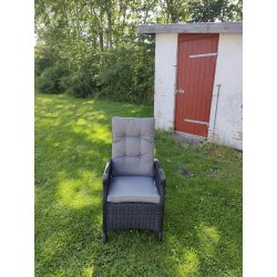 100% vedligeholdelsesfri positionsstol m/ pumpe indstillelig ryg. Inkl. All-weather hynde. model Rio