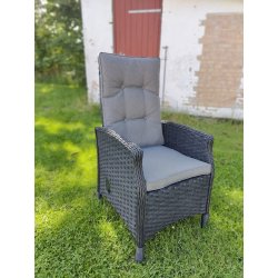 100% vedligeholdelsesfri positionsstol m/ pumpe indstillelig ryg. Inkl. All-weather hynde. model Rio